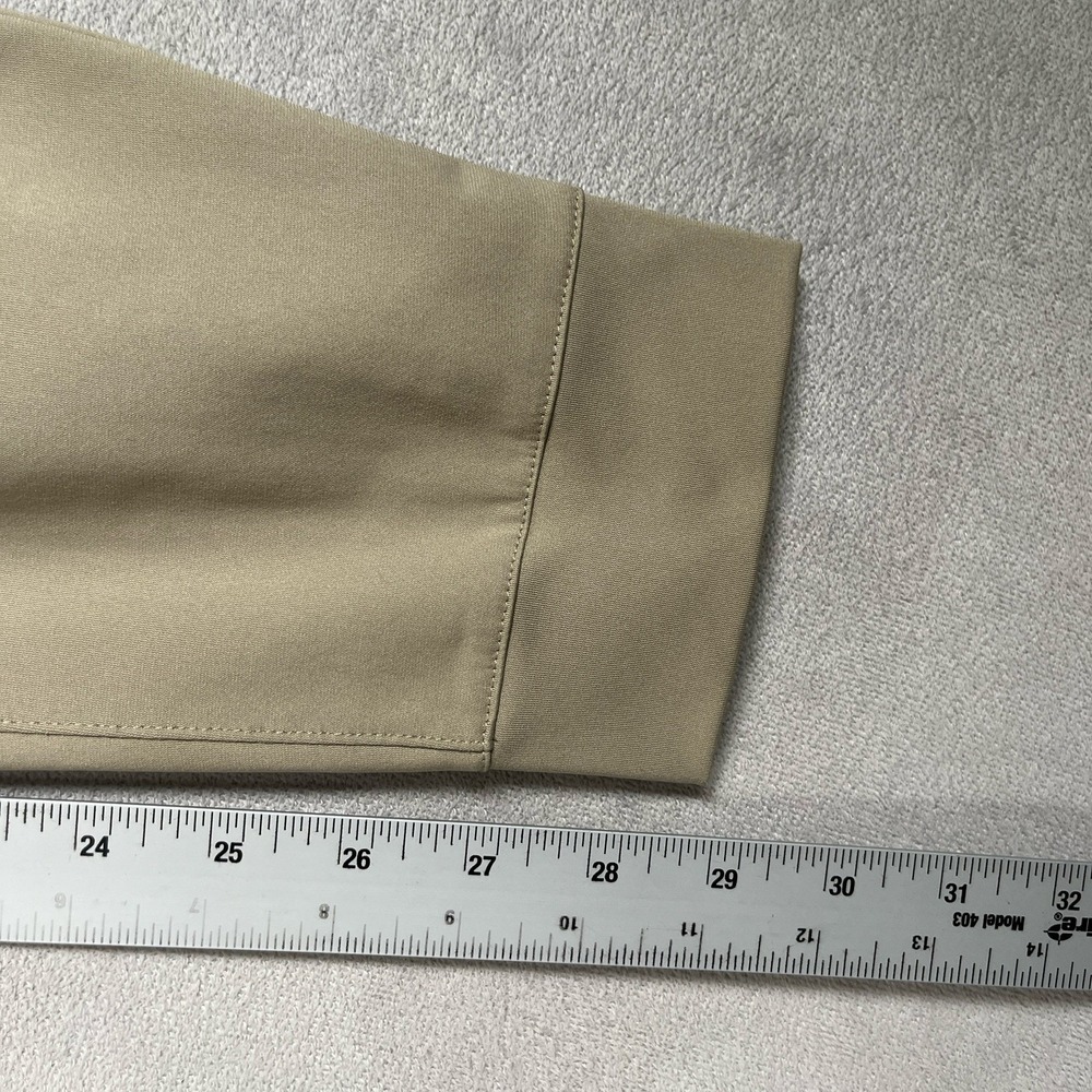 Rhone Mens Size 28 Golf Jogger Pants Khaki Beige Technical Stretch Ankle Zip - Picture 3 of 10